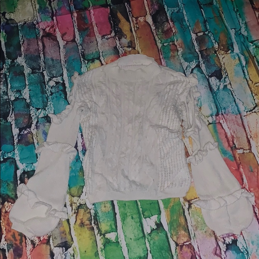 White sweater